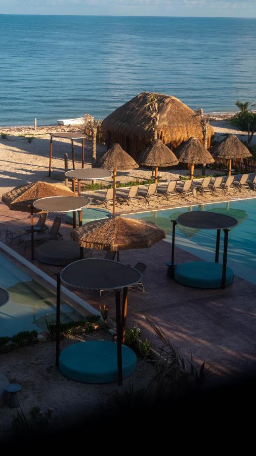 Totem Beach Club Celestun Exterior foto