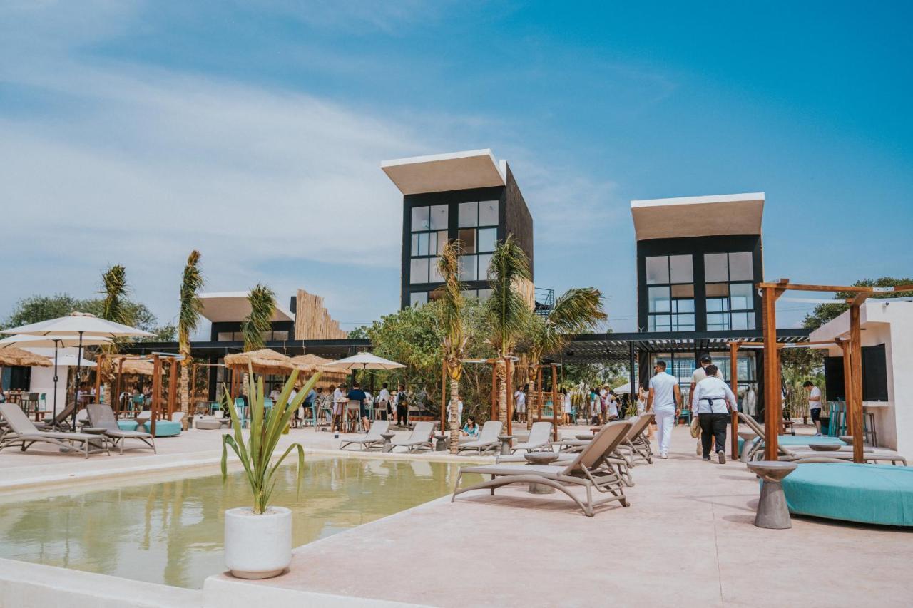 Totem Beach Club Celestun Exterior foto